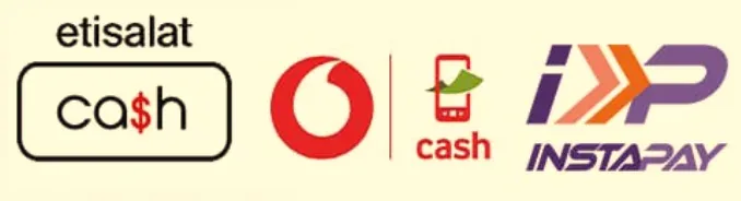 طرق الدفع المتاحة لاشتراك Blueprint: Vodafone Cash و Etisalat Cash و InstaPay